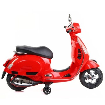 ДВИГАТЕЛЬ VESPA С ДВОЙНОЙ АККУМУЛЯТОРНОЙ БАТАРЕЕЙ ДЛЯ ДЕТЕЙ, ЗВУКОВОЙ ЛЕГКИЙ СКУТЕР, 6 КМ/Ч