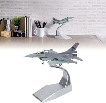Модель реактивного самолета F-16C, 1:100, литье под давлением из сплава ВВС США