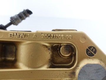 BMW M5 F90 M8 F91 ЗОЛОТОЙ СУППОРТ + НАКЛАДКИ ЛЕВЫЙ ПЕРЕДНИЙ