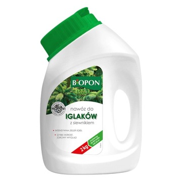 BIOPON NAWÓZ DO IGLAKÓW Z SIEWNIKIEM GRANULOWANY 2 KG SZYBKI ZDROWY WZROST