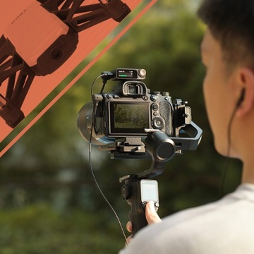 Беспроводная микрофонная система DJI Mic 2 (2 передатчика + 1 приём + чехол для зарядки)