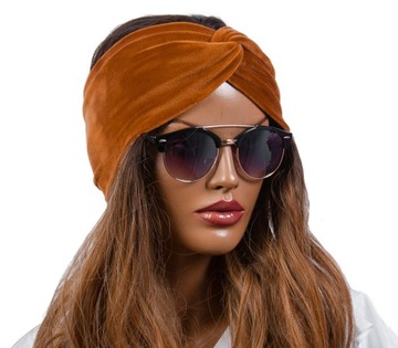 МОДНАЯ ТЕПЛАЯ ПОЛЬСКАЯ ЖЕНСКАЯ ПОВЯЗКА НА ГОЛОВУ, ПЛОТНАЯ, 8 ЦВЕТОВ