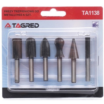 РАШЕЛЬНЫЙ РЕЗАК ДЛЯ АЛЮМИНИЕВОГО МЕТАЛЛА HSS Фрезы из быстрорежущей стали x6