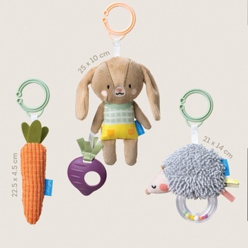 TAF TOYS Набор активирующих игрушек URBAN GARDEN COLLECTION