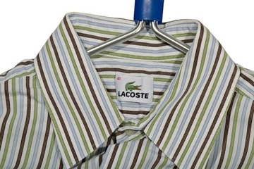 LACOSTE____ KOSZULA W PASKI VINTAGE ____ 41