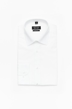KOSZULA VERSONE 9001 SLIM FIT BIAŁA 176/182 44