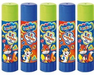 KLEJ W SZTYFCIE 9 GR BAMBINO 5 SZTUK