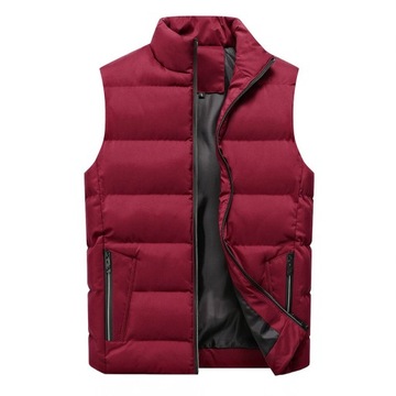 KAMIZELKA PIKOWANA MĘSKA BEZRĘKAWNIK PUCHOWA,5XL