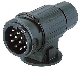 WTYK WTYCZKA PRZYCZEPY PRZYCZEPKI HAKA 12V 13 PIN