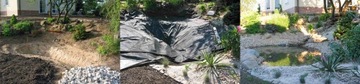 Пруд, мембрана EPDM 0,75 мм - Сборный