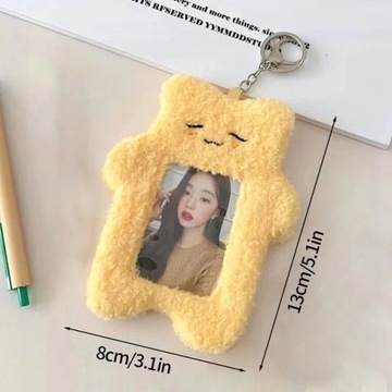 Kpop Idol etui na karty z uchwytem na karty Mini ramka na zdjęcia Kpop Idol