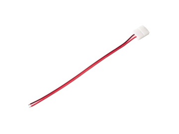 Złączka do Taśm LED MONO 2PIN 8mm Jednostronna z Przewodem
