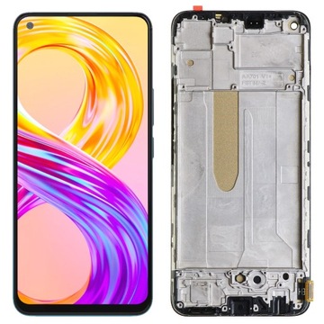 LCD WYŚWIETLACZ EKRAN DOTYK SZYBKA REALME 8 RMX3085 INCELL RAMKA