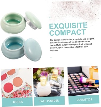 Мини-банка для порошка, 6 шт., для крема для губ, макияжа, помады, сладкая