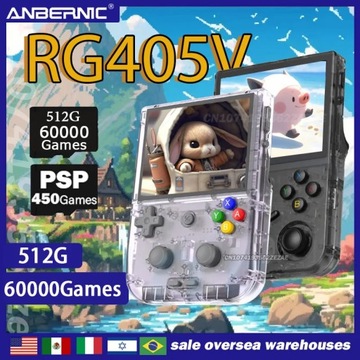 ANBERNIC RG405V RG353V Handheld Game Console Android Linux OS HD Simulato