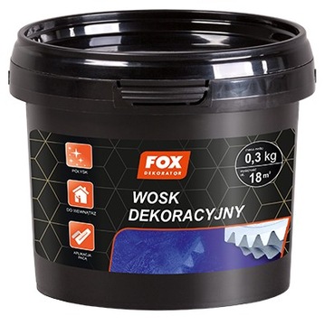 FOX DEKORATOR WOSK DEKORACYJNY 0,3KG