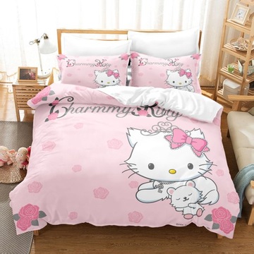Комплект постельного белья Hello Kitty 140х200 МОЛОДОЙ