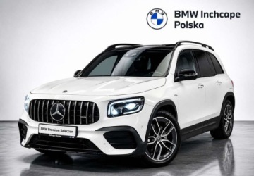 Mercedes GLB SUV AMG 35 2.0 306KM 2022 Mercedes-Benz GLB Kamera cofania, Dach panoramiczny, Fotele z pamiecia, Pa