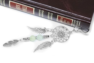 ЗАКЛАДКА, ловец снов, зеленый нефрит