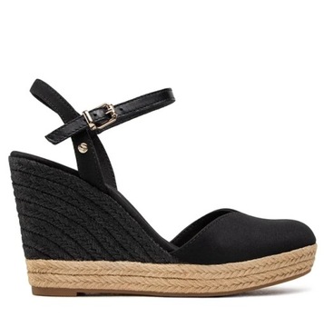 TOMMY HILFIGER DAMSKIE ESPADRYLE KOTURN 39 S2B