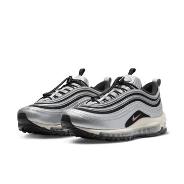 NIKE WMNS AIR MAX 97 серебристые спортивные кроссовки S27