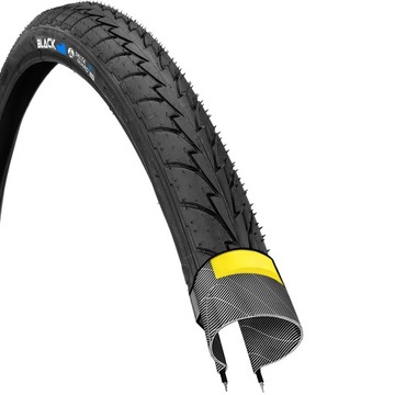 Opona rowerowa do roweru miejskiego koła 28 BLACK1 Muscle 28x1,60 / 40-622