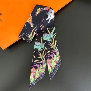 2023 New Scarf Silk Neck Kerchief Bands Hair
