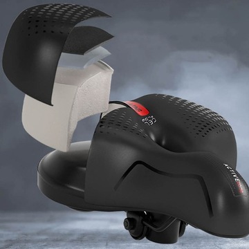 КОМФОРТНОЕ СИДЕНЬЕ ДЛЯ ВЕЛОСИПЕДА, МЯГКОЕ СПОРТИВНОЕ СЕДЛО