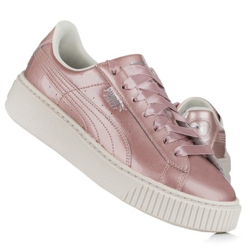Buty Puma Basket Platform Metal JR 366031 03