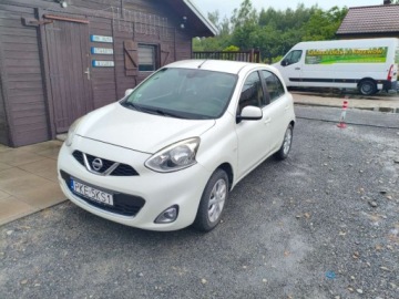 Nissan Micra IV Hatchback 5d Facelifting 1.2 80KM 2014 Nissan Micra Nissan Micra 1.2 Acenta zarejestrowana jeden wlasciciel 1.2, zdjęcie 8