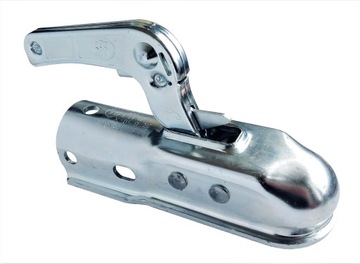 Zaczep kulowy hak do przyczepy kempingu 1300kg rura 50mm krótki ZSK-1300C