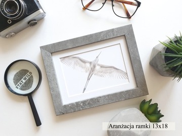 Каркас 15х21 паспарту 10х15 Италия лофт бетон