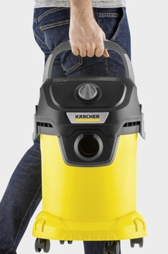 МОЩНЫЙ ПРОМЫШЛЕННЫЙ ПЫЛЕСОС KARCHER K WD3 + ВОЗДУШНЫЙ ПОТОК