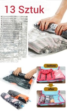 Worki próżniowe rolowane Clever Vacuum Bags 13 szt
