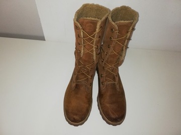 Skórzane buty Timberland. Stan idealny. Rozmiar 39.