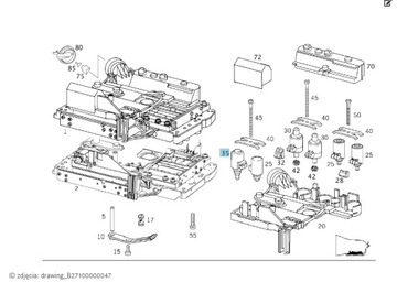 ORIGINÁLNÍ ELEKTROVENTIL 2402701700 722.6 MERCEDES