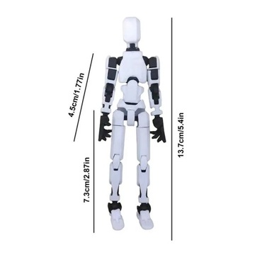 T 13 фигурки фигурки подвижные суставы игрушки DIY модель куклы-робота