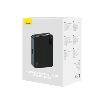 BASEUS JUMP STARTER 12000 мАч POWER BANK BOOSTER ДЛЯ АВТОМОБИЛЯ 12 В