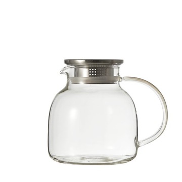 Szklany DZBANEK borosilikatowy 1,2L SILVER JOHN