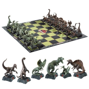 Zestaw szachów Jurassic Park Noble Collection