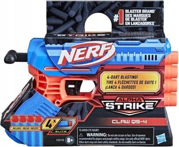 NERF ALPHA STRIKE PISTOLET WYRZUTNIA CLAW QS-4