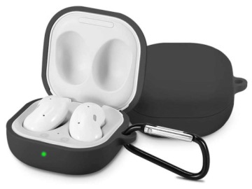 Силиконовый чехол Alogy Slim Case для Samsung Galaxy Buds Live/ Buds Pro серый