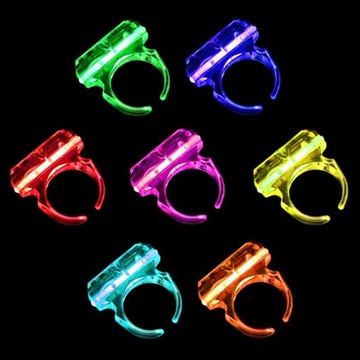 СВЕТЯЩИЕСЯ В ТЕМНОТЕ флуоресцентные кольца 6 шт.