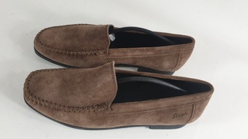 SIOUX SKÓRZANE MOKASYNY ESPADRYLE DAMSKIE R 36,5