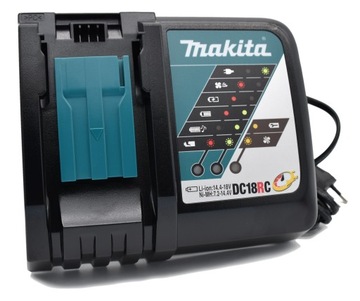 Makita DC18RC Szybka Ładowarka Do Akumulatorów LXT 18V (DC18RA) 6A Oryginał