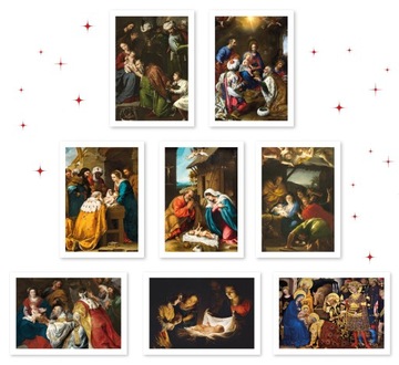 Komplet Kartek Religijnych bez życzeń puste ZRRBT