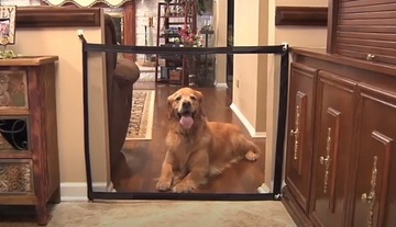 РАСШИРИТЕЛЬНАЯ КОРОТКА ДЛЯ КРЕПЛЕНИЯ СОБАКИ И КОШКИ ДВЕРНАЯ ПЕРЕгородка 180 x 76 см