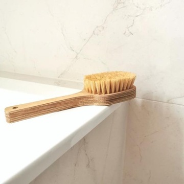 ЩЕТКА ДЛЯ ТЕЛА LULLALOVE ОСТРАЯ РУЧКА TAMPICO