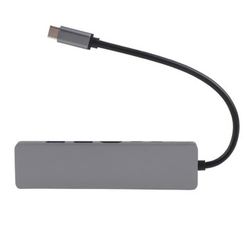 Hub USB C 6 w 1 z szybkim ładowaniem 87W i interfejsem HDMI