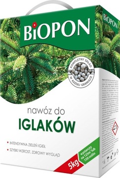 Nawóz do IGLAKÓW BiOPON granulowany wieloskładnikowy 5kg